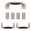 Pelican 1607 Air Replacement Handles & Latches, Desert Tan (Set of 3 Handles, 4 Latches) ColorCase