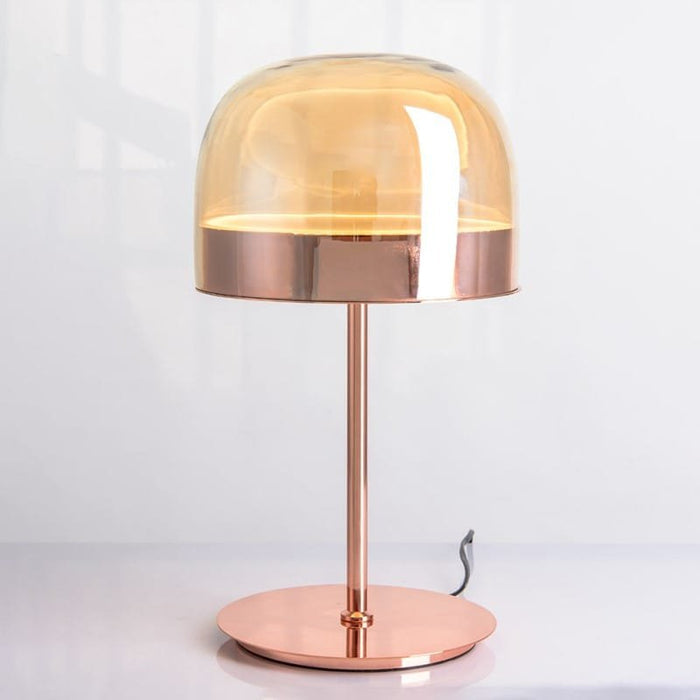Pink Champagne Glass Table Lamp