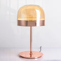Pink Champagne Glass Table Lamp