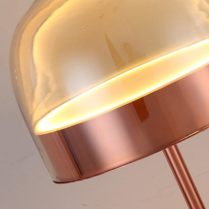 Pink Champagne Glass Table Lamp
