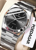 POEDAGAR Man Watch , Watches for Men , Waterproof Luminous Men's Watch Quartz - 40.5mm
