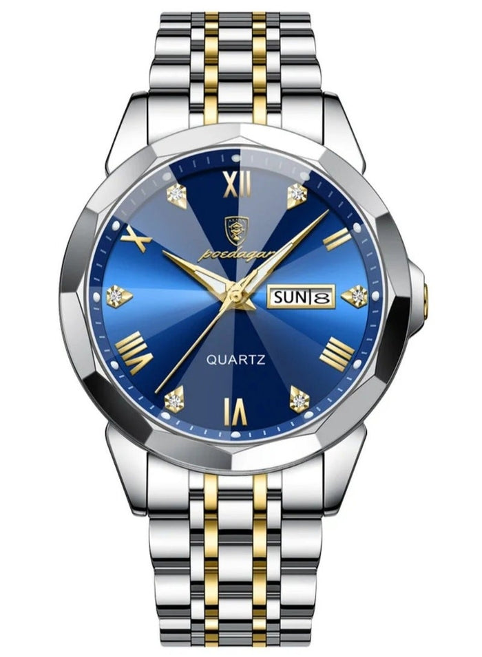 POEDAGAR Man Watch , Watches for Men , Waterproof Luminous Men's Watch Quartz, Men's Wrist Watches