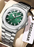 POEDAGAR Man Watch Waterproof Luminous Men's Watch Quartz - 40.5mm