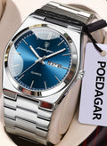 POEDAGAR Man Watch, Waterproof Luminous Men's Watch Quartz - 40mm