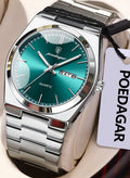 POEDAGAR Man Watch, Waterproof Luminous Men's Watch Quartz - 40mm