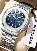POEDAGAR Man Watch Waterproof Luminous Men's Watch Quartz - 41mm