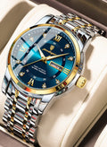 POEDAGAR Man Watch, Waterproof Luminous Men's Watch Quartz - 41mm