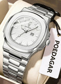 POEDAGAR Man Watch Waterproof Luminous Men's Watch Quartz - 41mm