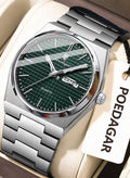 POEDAGAR Man Watch , Waterproof Luminous Men's Watch Quartz, Men's Wrist Watches 40mm