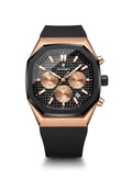 POEDAGAR Men's Quartz Chronograph Watch - Waterproof, Luminous, Silicone Strap - 893