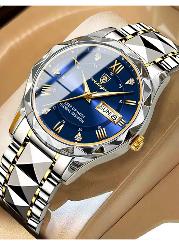 POEDAGAR Watches for Men , Man Watch Waterproof Luminous Men's Watch Quartz, Men's Wrist Watches, Men's Watch Fashion Business Watch
