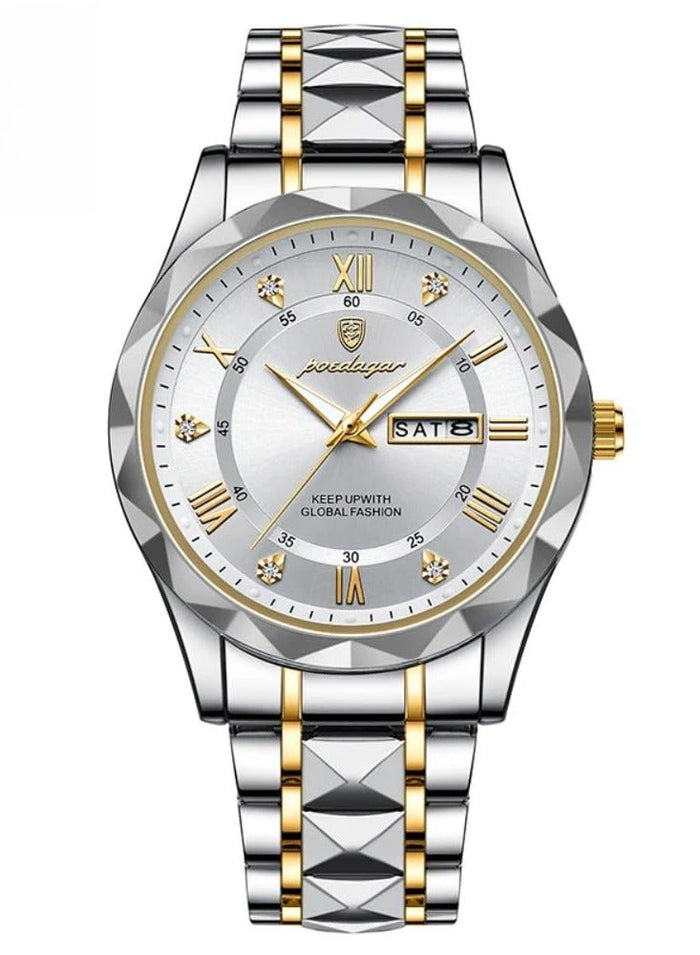 POEDAGAR Watches for Men , Man Watch Waterproof Luminous Men's Watch Quartz, Men's Wrist Watches, Men's Watch Fashion Business Watch