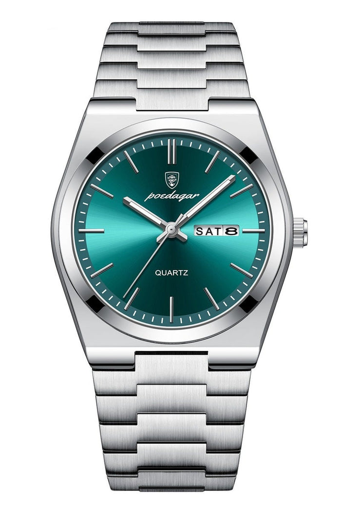 POEDAGAR Watches for Men , Waterproof Luminous Men's Watch Quartz - 40.5mm