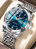 POEDAGAR Watches for Men , Waterproof Luminous Men's Watch Quartz - Case 41mm