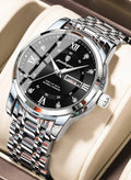 POEDAGAR Watches for Men , Waterproof Luminous Men's Watch Quartz - Case 41mm