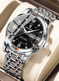 POEDAGAR Watches for Men , Waterproof Luminous Men's Watch Quartz - Case 41mm