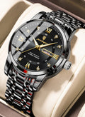 POEDAGAR Waterproof Luminous Men's Watch Quartz - Case 41mm