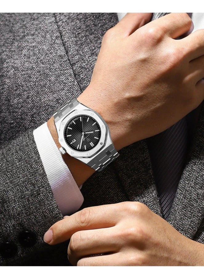 POEDAGAR Waterproof Luminous Men's Watch Quartz, Men's Wrist Watches