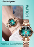 POEDAGAR Waterproof Women's Watch Quartz, Women's Wrist Watches