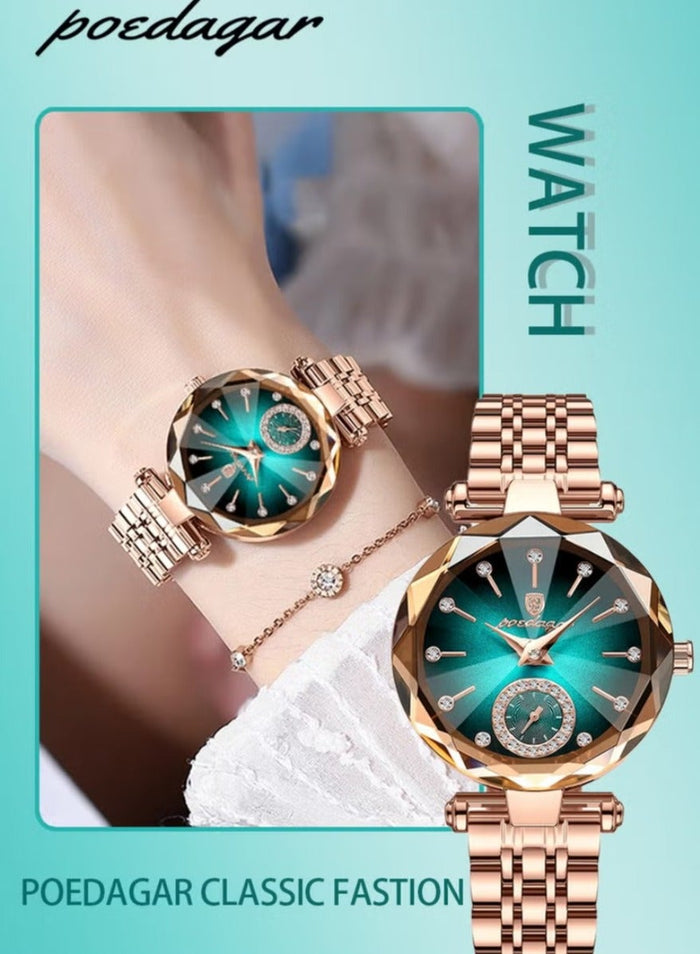 POEDAGAR Waterproof Women's Watch Quartz, Women's Wrist Watches