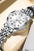 POEDAGAR Women Watch, Waterproof Luminous Women's Watch Quartz, Women's Wrist Watches 27mm