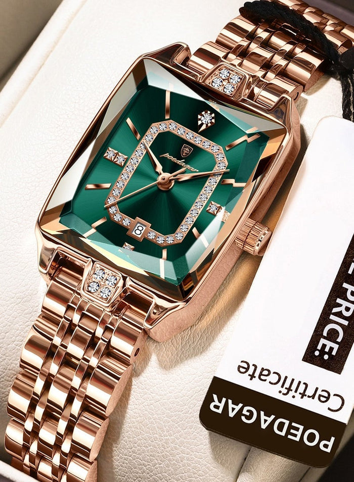 POEDAGAR Women Watch , Women's Waterproof Quartz Classic Wrist Watch - 25mm