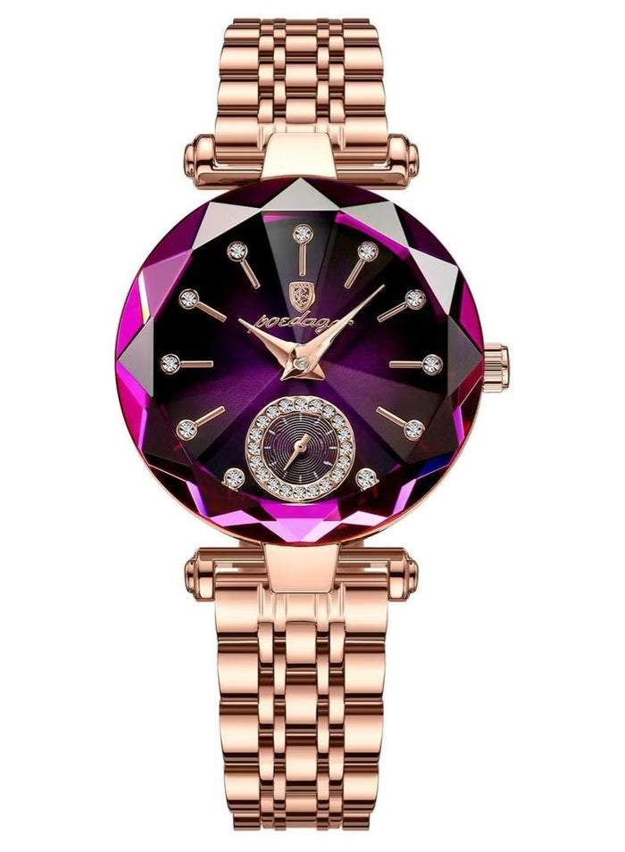 POEDAGAR Women's Waterproof Luminous Quartz Classic Wrist Watch Dawn Clock