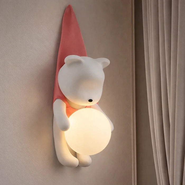 Polar Cub Moonlight Wall Lamp