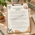 Potty training policies