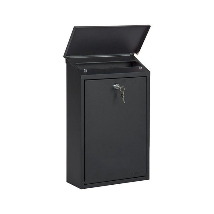 Practo Garden Brievenbus Halifax mat zwart - Doika BV - Brievenbus - Practo Garden - 5414045015885 - B411AN