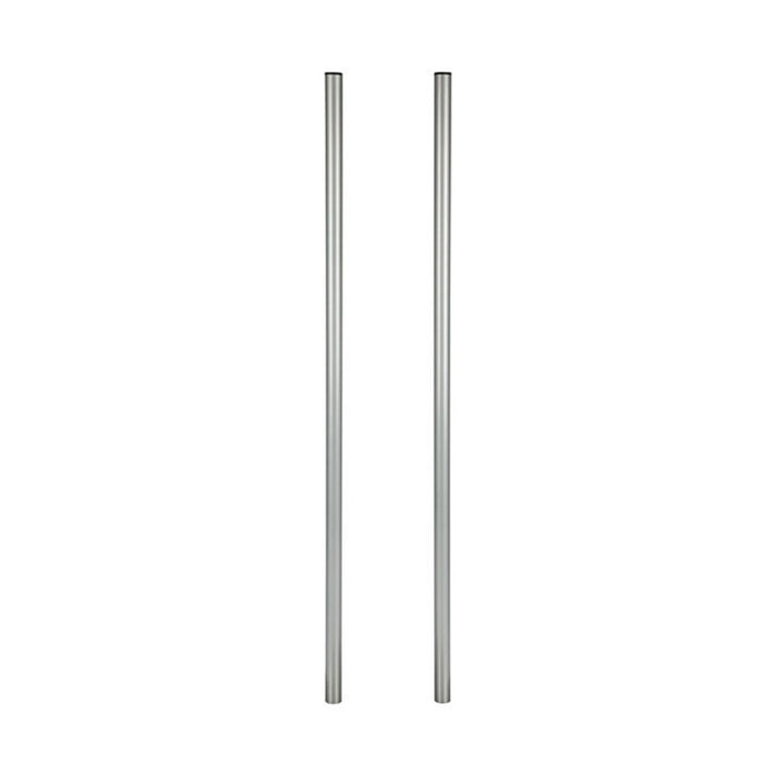 Practo Garden Brievenbuspalen zilver (Exclusief brievenbus) - Doika BV - Brievenbus - Practo Garden - 5414045022340 - B380A