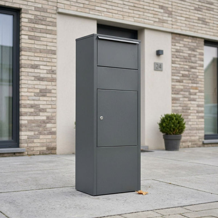Practo Garden Pakketbrievenbus Hannover mat grijs - Doika - Brievenbus - Practo Garden - 5414045020278 - B720A