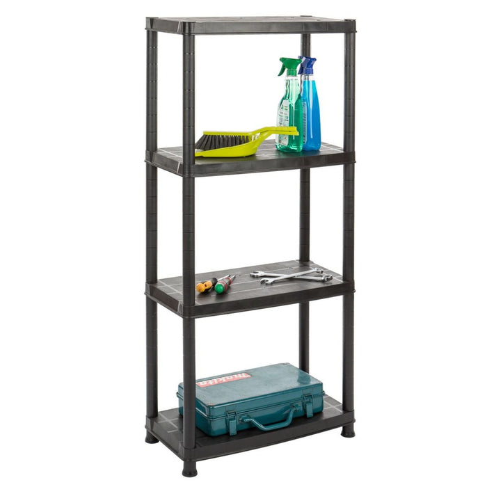 Practo Kunststof opbergrek 130x61x31 cm – 4 legborden - Doika - Opbergrekken - Practo Home -  - X063N