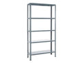 Practo Metalen opbergrek 180x90x30 cm – 5 legborden – Grijs - Doika - Opbergrekken - Practo Home -  - M131G