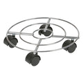 Practo Plantenroller 071 30 x 30 cm - Chroom - Doika - Plantenroller - Practo Garden -  - R071