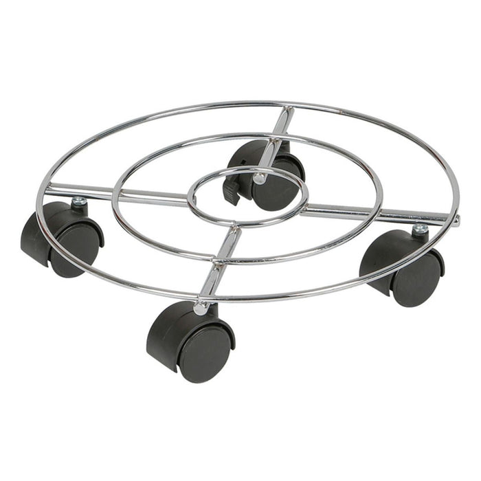Practo Plantenroller 071 30 x 30 cm - Chroom - Doika - Plantenroller - Practo Garden -  - R071