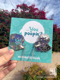 PREORDER Jester & Essek "You Poopin'?" Collar Pin Set [SHIPS FEB 2026]