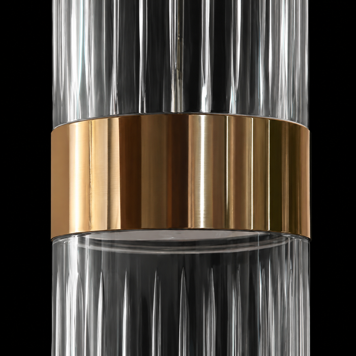 Prisma Fluted Glass Pendant Light