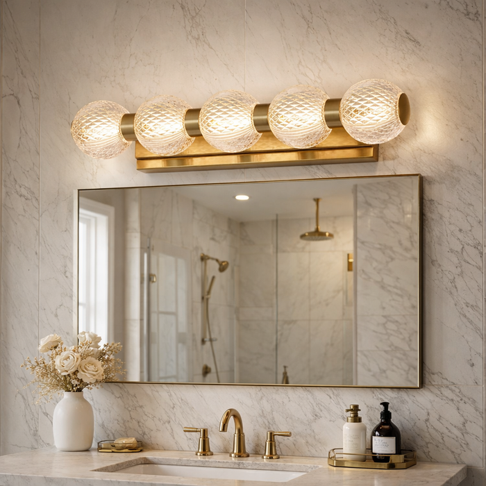 Prismara Five Globe Vanity Light