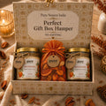Pure Source India Luxury Festive Gift Box Hamper with Mandarin Scented Candles & Orange Potpourri