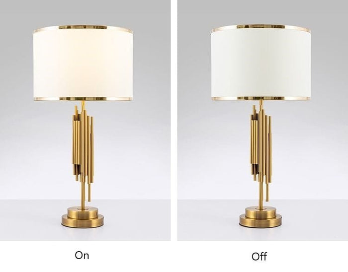 Quinn Affairs (Iron, Fabric) Table Lamp