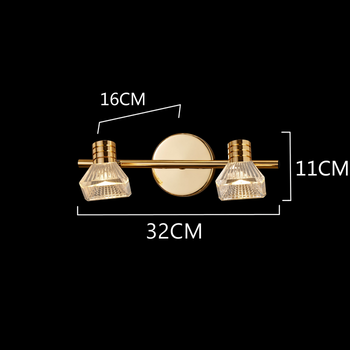 Radiance Duo Prism Wall Lamp
