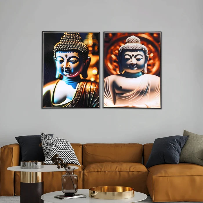 Radiant Buddha Wall Art Set