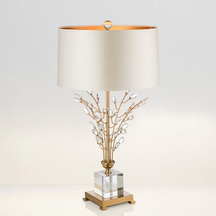 Rain Bud Glass Table Lamp