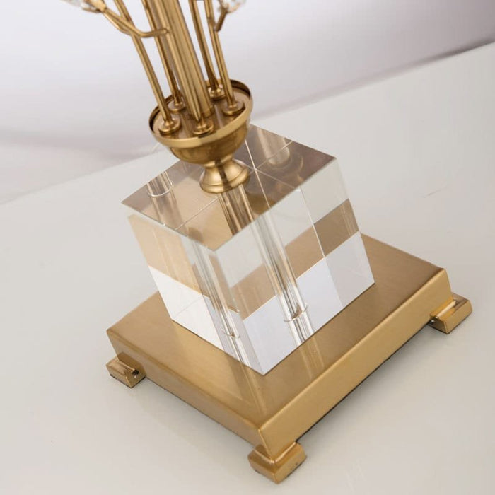 Rain Bud Glass Table Lamp