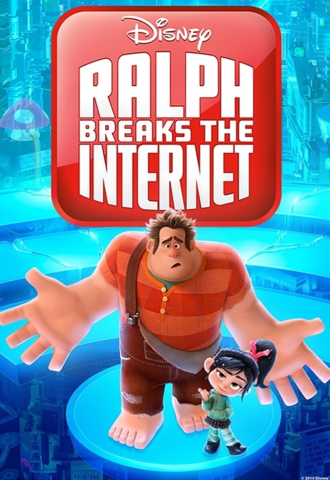 Ralph Breaks the Internet Google TV HD Digital Code (Redeems in Google TV; HD Movies Anywhere & HDX Vudu & HD iTunes Transfer Across Movies Anywhere)