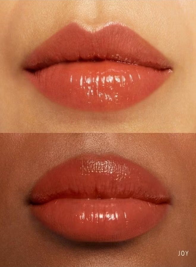Rare Beauty by Selena Gomez Soft Pinch Tinted Lip Oil Stain - Wonder(Muted Peach, 3ml) - Hydrating, Lightweight, and Long-Lasting Lip Tint with a Glossy Finish