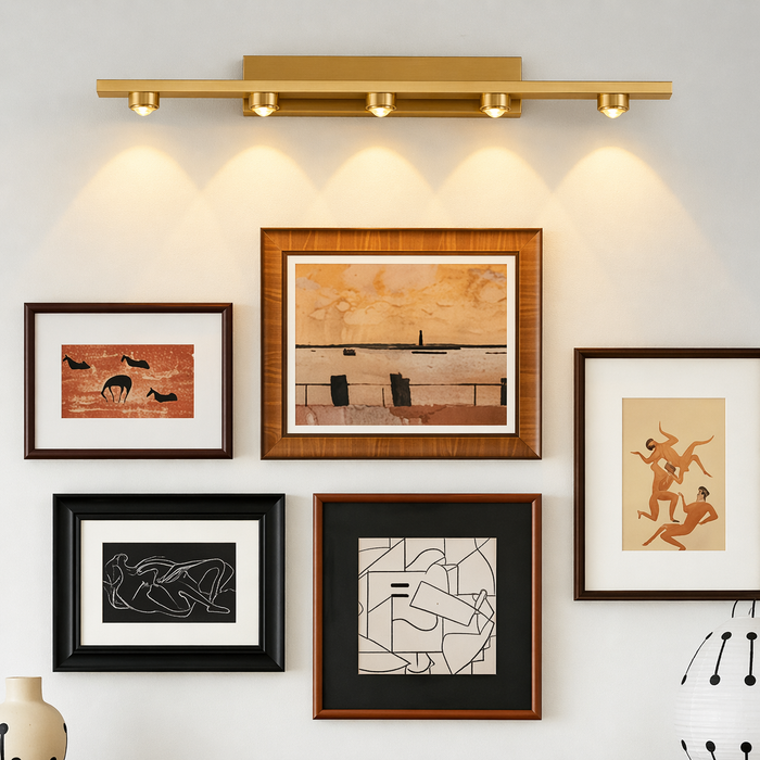 Rayvian 5-Beam Wall Light
