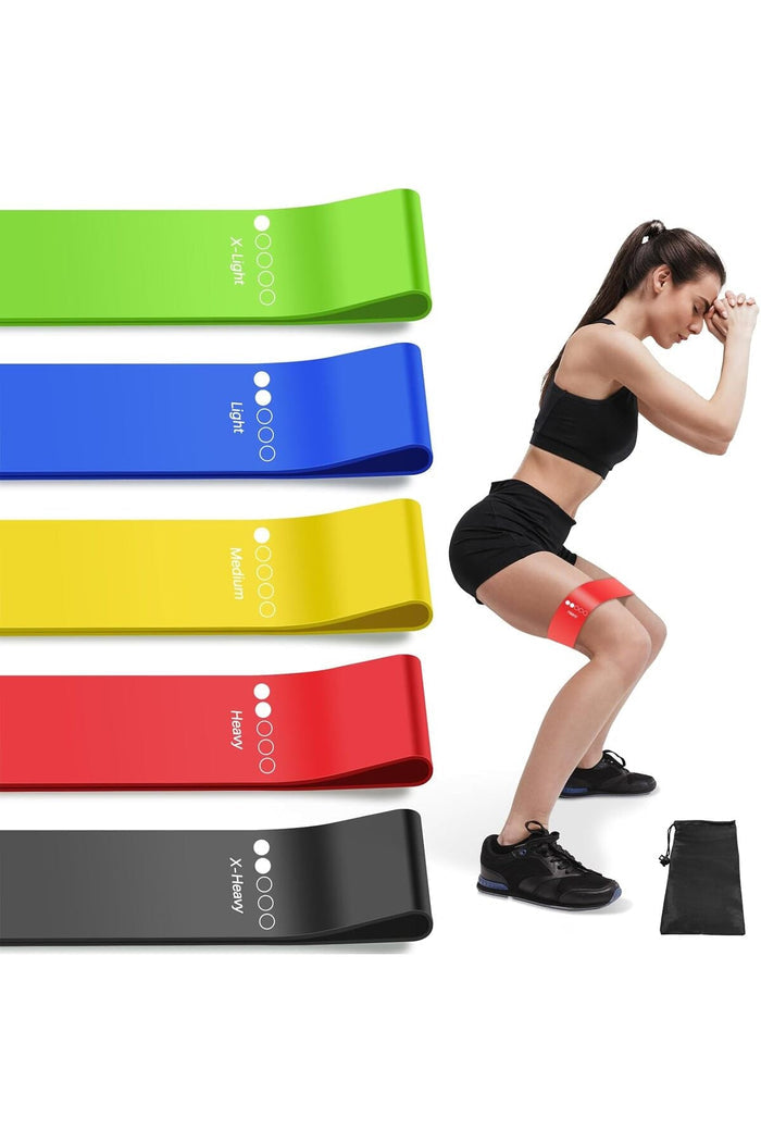 Resistance Bands for Working Out, Exercise Bands Resistance Bands Set with 5 Resistance Levels, Mult