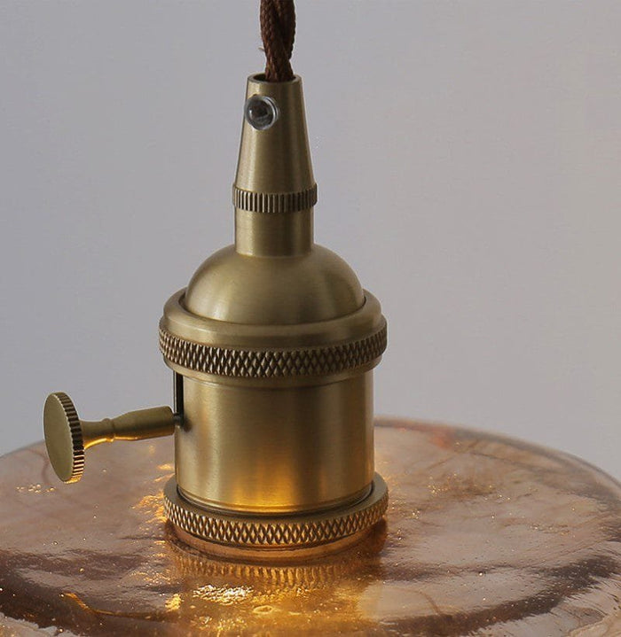 Retroz C Glass Pendant